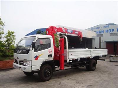 Xe tải Hino gắn cẩu Kanglim 3 tấn